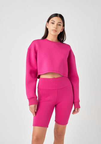 Scuba Cropped Sweatshirt