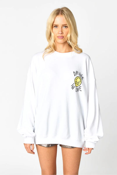 Devon Graphic Sweatshirt-Drunk in Love