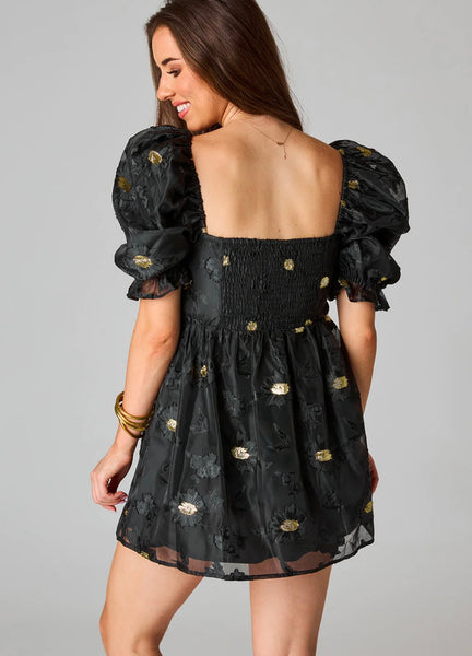 Colby Puff Sleeve Mini Dress