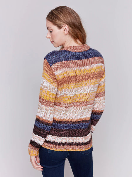 Space Dye Yarn Sweater