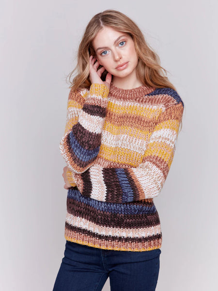 Space Dye Yarn Sweater