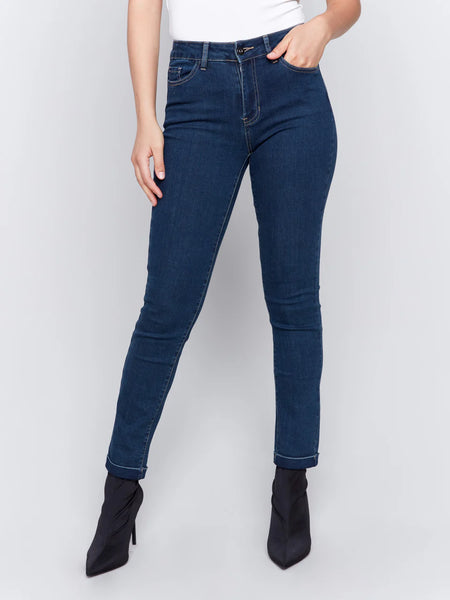 Cuffed Hem Jeans