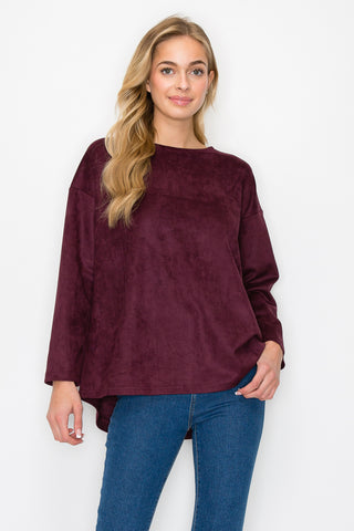 Adi Stretch Suede Top