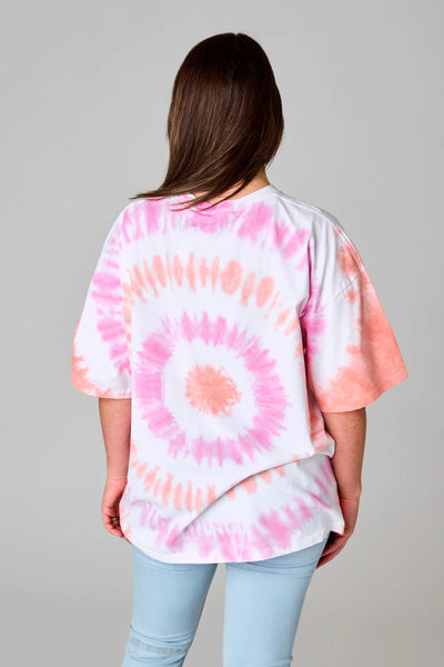 Tweety Oversized Tie-Dye Tee