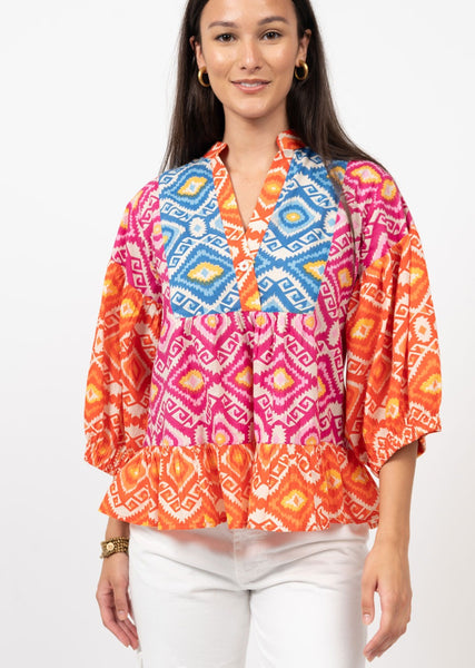 Tribal Tiered Top