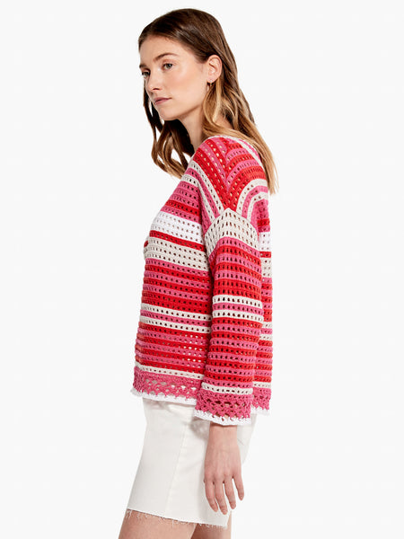 Colorful Crotchet Sweater