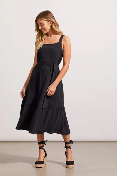Flowy Dress with Removable Belt