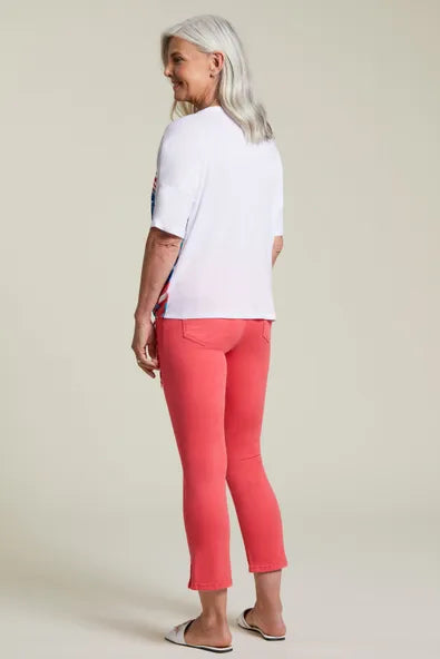 Audrey Pull-On 26” Straightened Cropped Jeans