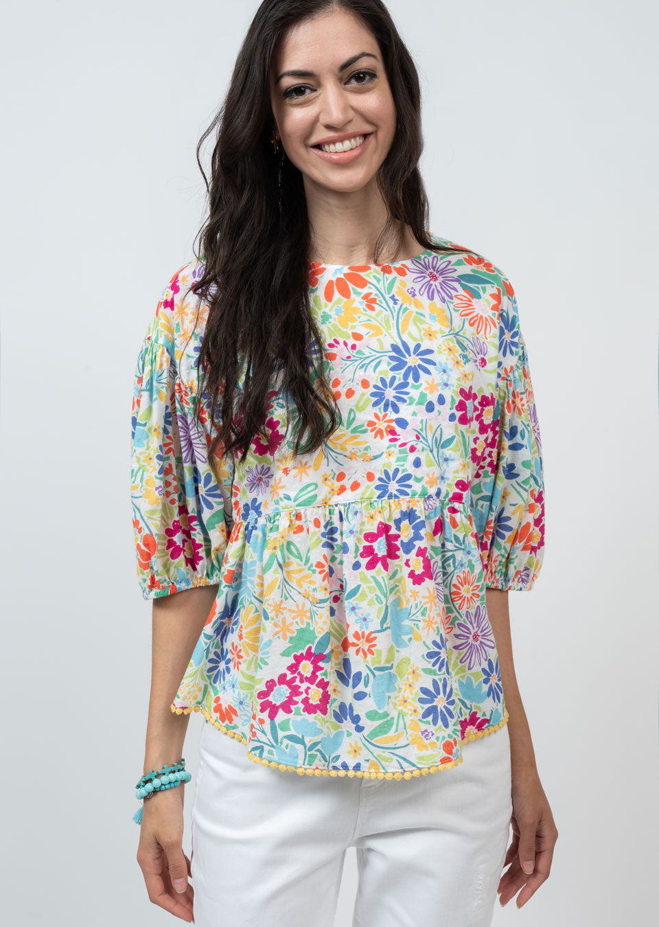 Peplum Garden Top